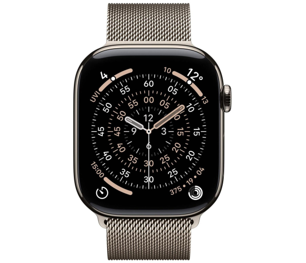 Apple Watch 11 46/Naturalny Tytan/Tytanowa bransoleta M/L 5G - 1362439 - zdjęcie 2